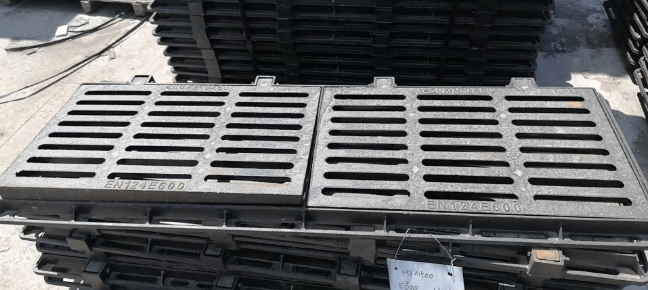 金湾球墨铸铁连体双篦展示